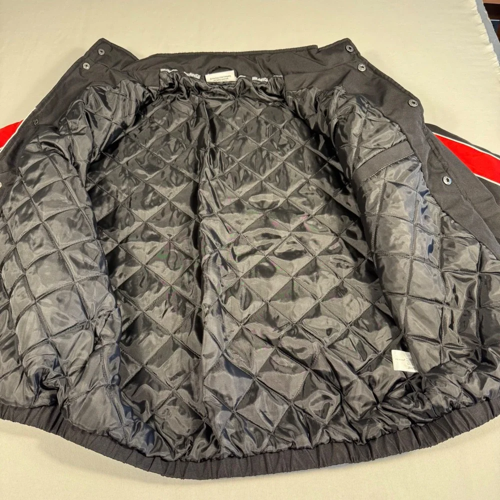 Coca-Cola XS Racing Jacket Y2K Motorsports NASCAR Checkered Logo‎ Racingcore